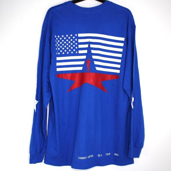 Cowboy Carter Mens Large Beyonce World Tour Concert T-Shirt NEW F1279 - Picture 6 of 7